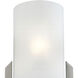 Zenith 1 Light 8 inch Brushed Nickel ADA Sconce Wall Light