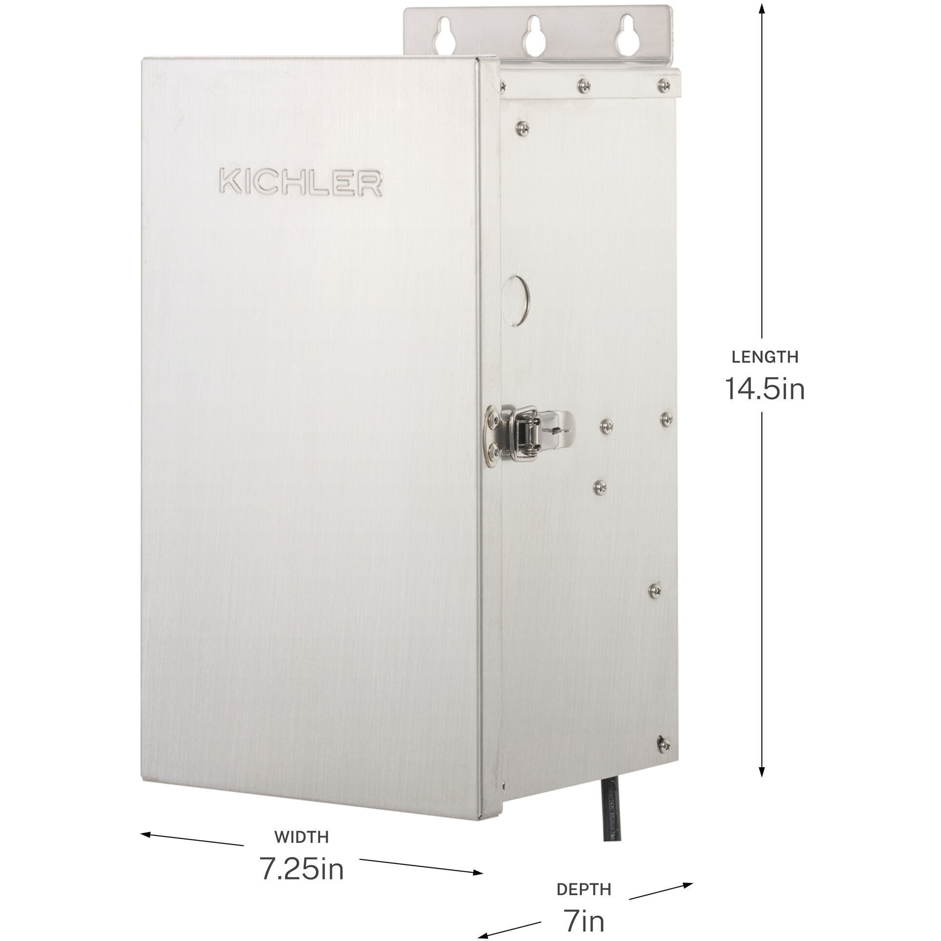 Pro Contractor Series 120 AC Stainless Steel Landscape 12V Transformer