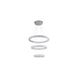 Canada LED 32 inch Chrome Chandelier Ceiling Light 