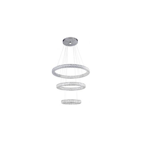 Canada LED 32 inch Chrome Chandelier Ceiling Light