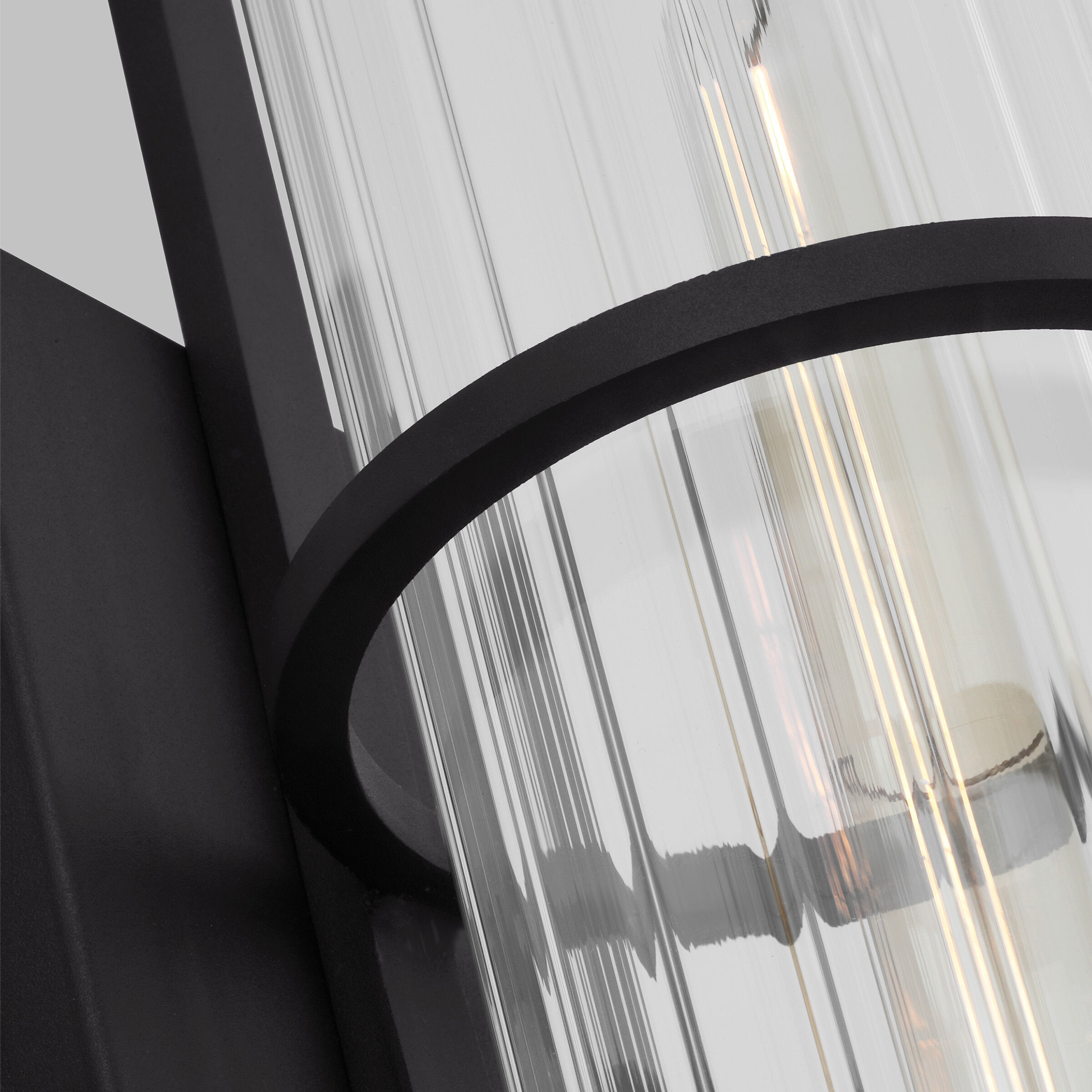 Alcona 1 Light 24 inch Black Outdoor Wall Lantern