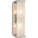 Abbott Wall/Vanity Light Wall Light in Polished Nickel