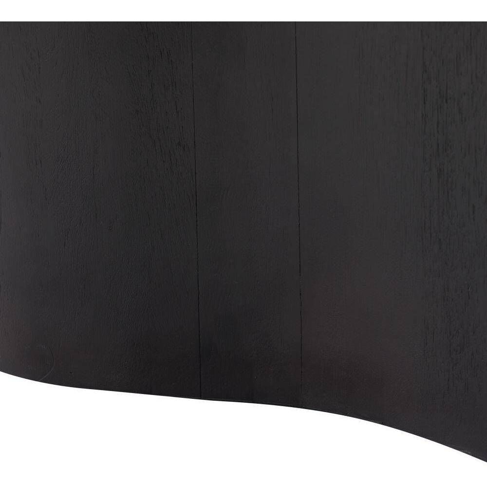 Melt 35 X 17 inch Ebony and Galaxy Marble Coffee Tables, Set of 2