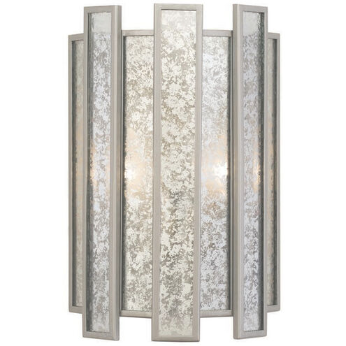 Palisade 2 Light 10 inch Tarnished Silver ADA Wall Sconce Wall Light