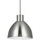 Chroma LED 6.38 inch Brushed Nickel Pendant Ceiling Light
