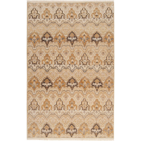 Cambridge 156 X 108 inch Neutral and Brown Area Rug, Wool