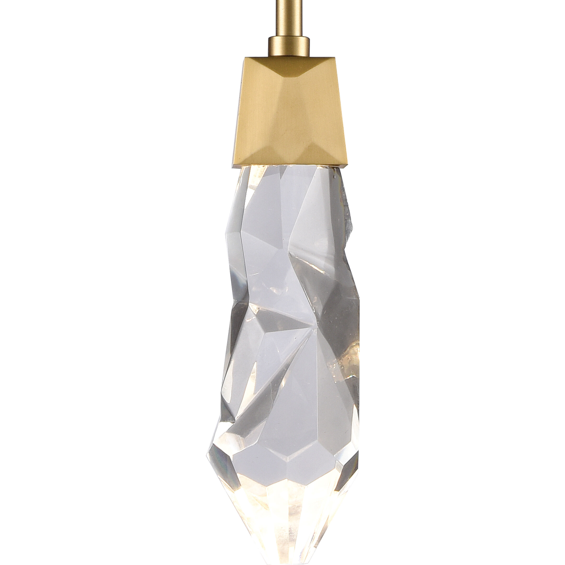 Angelus 1 Light 5.5 inch Aged Brass Mini Pendant Ceiling Light