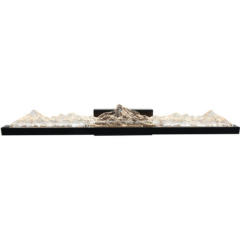 Himalayas LED 36 inch Black Vanity Light Wall Light