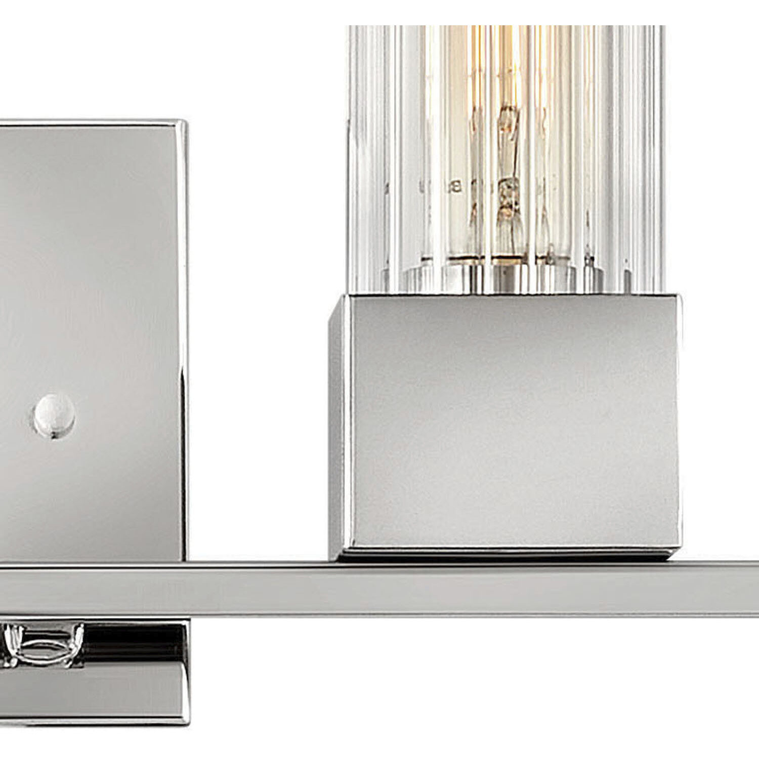 Xander 4 Light 32 inch Polished Nickel Vanity Light Wall Light