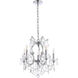 Maria Theresa 6 Light 20 inch Chrome Dining Chandelier Ceiling Light in Clear, Royal Cut