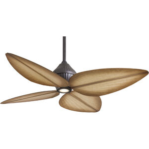 Gauguin 52 inch Oil Rubbed Bronze with Bahama Beige Blades Outdoor Ceiling Fan