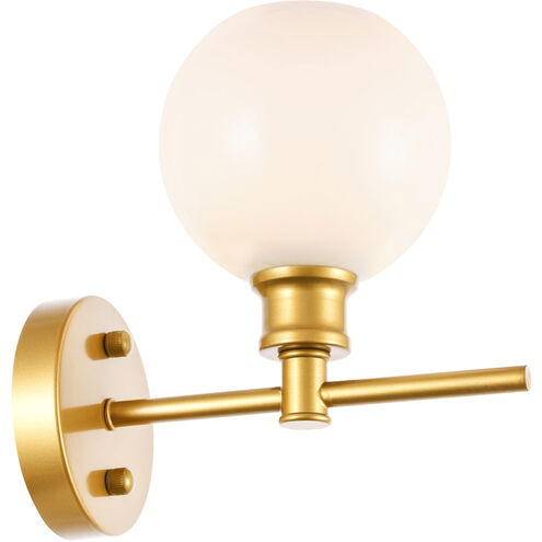 Syracuse 1 Light 6 inch Brass Wall sconce Wall Light