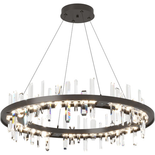 Solitude LED 38 inch Oil Rubbed Bronze Pendant Ceiling Light, Circular