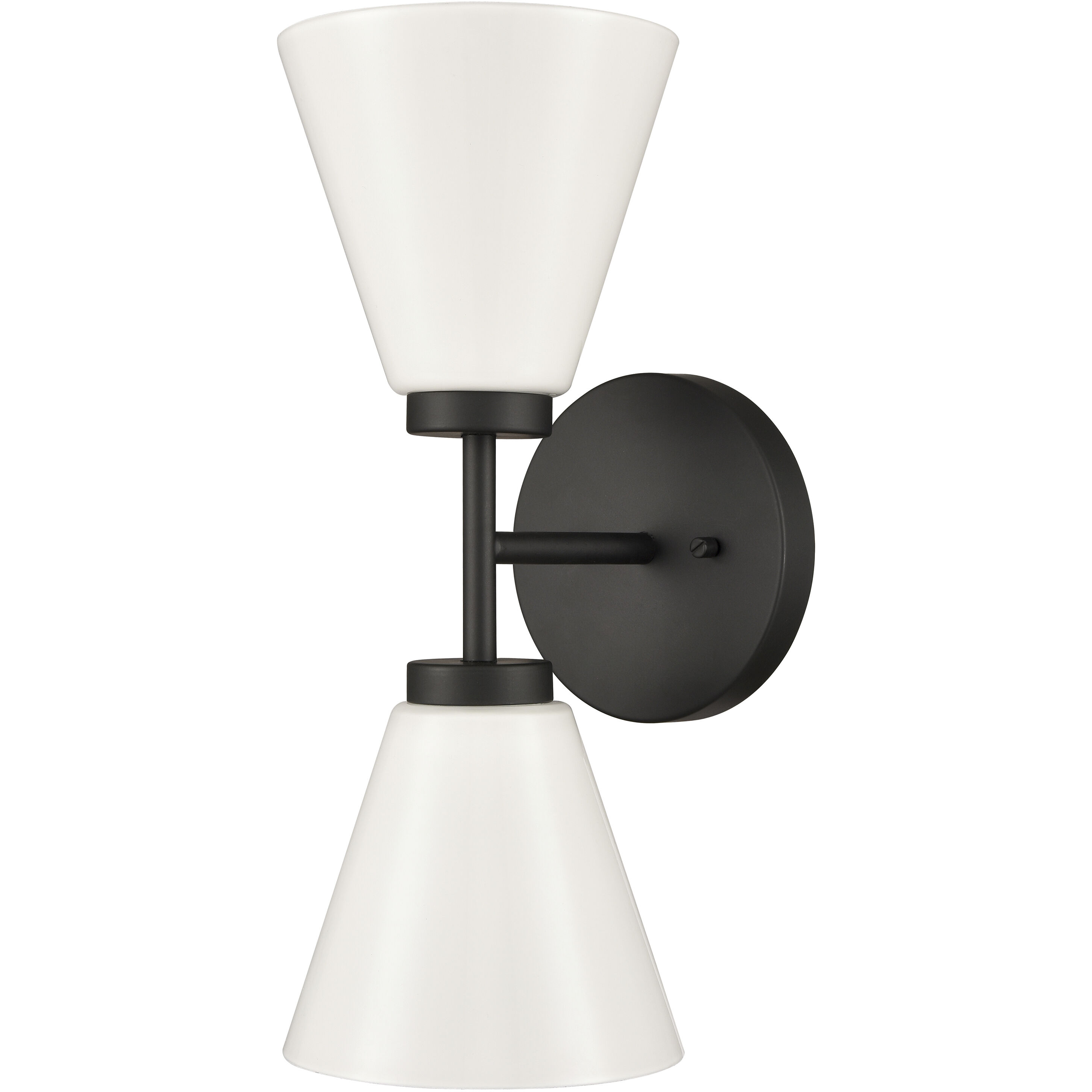 Houghton Vanity Light Wall Light in Matte Black