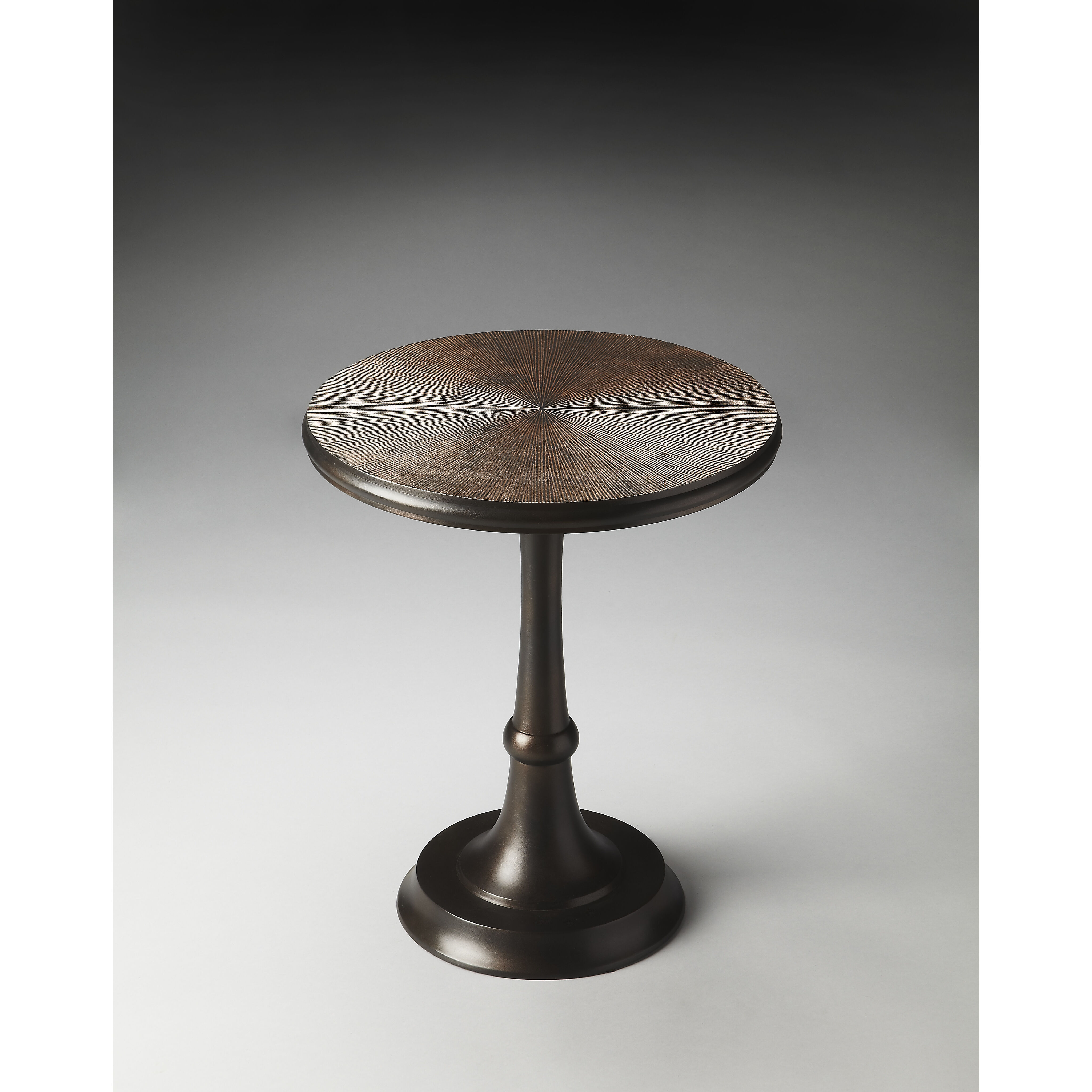 Beaumont Metal 22 X 18 inch Metalworks Accent Table