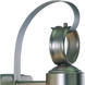 Chatham LED 12 inch Brushed Nickel Outdoor Wall