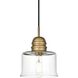 Kenna 1 Light 7 inch Satin Gold Pendant Ceiling Light