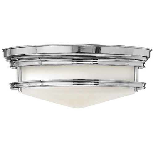Hadley 3 Light 14 inch Chrome Indoor Flush Mount Ceiling Light
