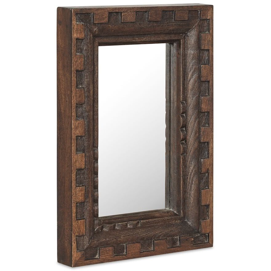 Holland 18 X 12 inch Brown Mirror, Small