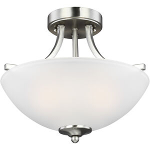 Geary 2 Light 13.88 inch Semi-Flush Mount