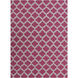 Frontier 132 X 96 inch Dark Purple, Medium Gray Rug