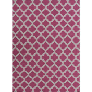 Frontier 66 X 42 inch Dark Purple, Medium Gray Rug