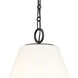 Alaric 3 Light 18 inch Matte Black Pendant Ceiling Light