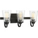 Neighborhood Grace 3 Light 21 inch Espresso Vanity Light Wall Light, Neighborhood Collection