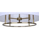 Bonnie 3 Light 24 inch Gold Chandelier Ceiling Light