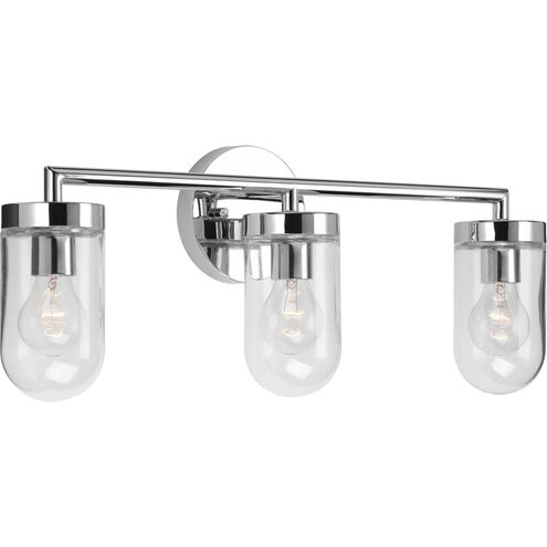 Signal 3 Light 23.13 inch Polished Chrome Bath Vanity Wall Light
