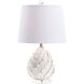 White Artichoke 14 inch 100.00 watt White/Cream Table Lamp Portable Light