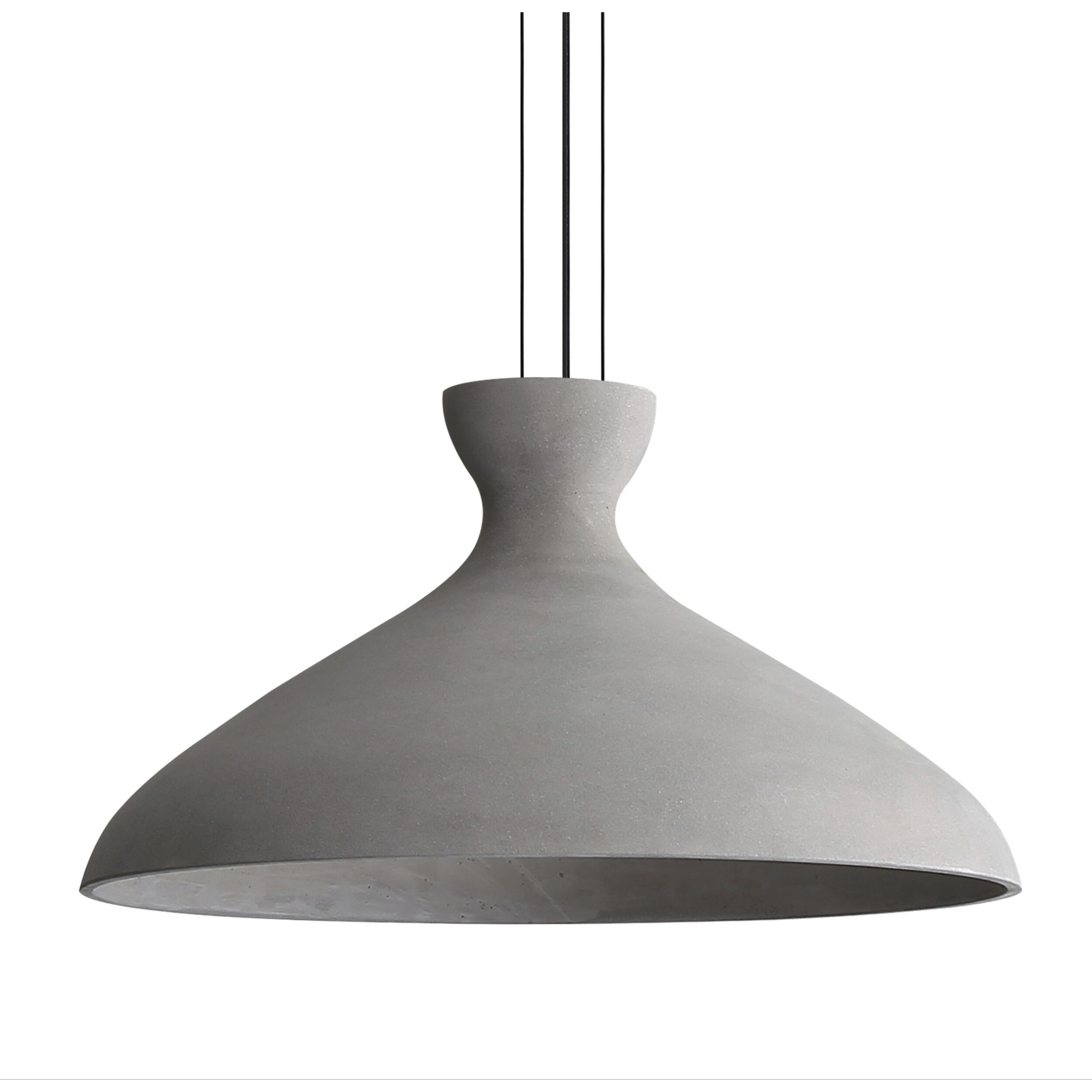 Aethera Pendant Ceiling Light in Grey Cement