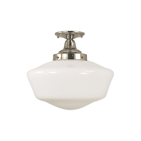 Taylor 1 Light 16 inch Polished Brass Semi-Flush Mount Ceiling Light