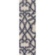 Paddington 63 X 39 inch Navy, Ivory Rug