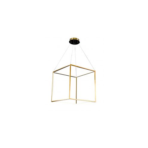Canada LED 26 inch Gold Pendant Ceiling Light, Stainless Steel Gold Frame