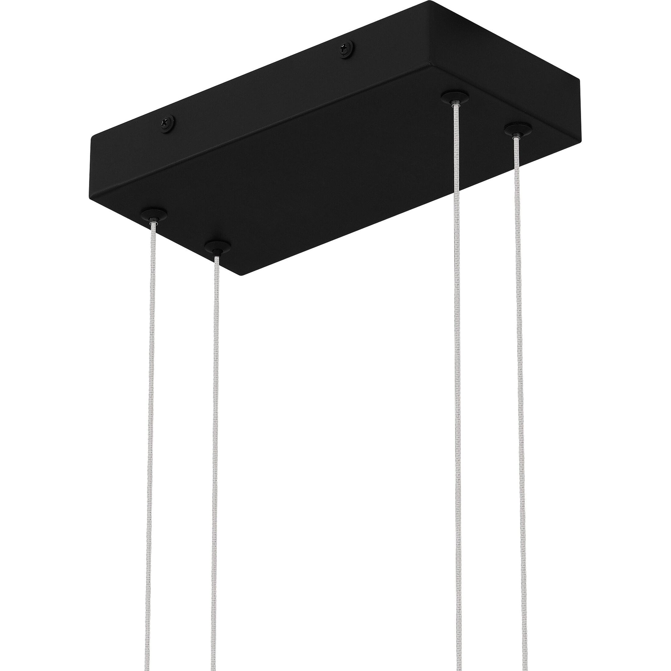 Elvive LED 22 inch Matte Black Pendant Ceiling Light