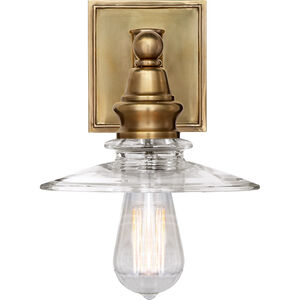 Chapman & Myers Covington 1 Light 7.75 inch Antique-Burnished Brass Bath Sconce Wall Light