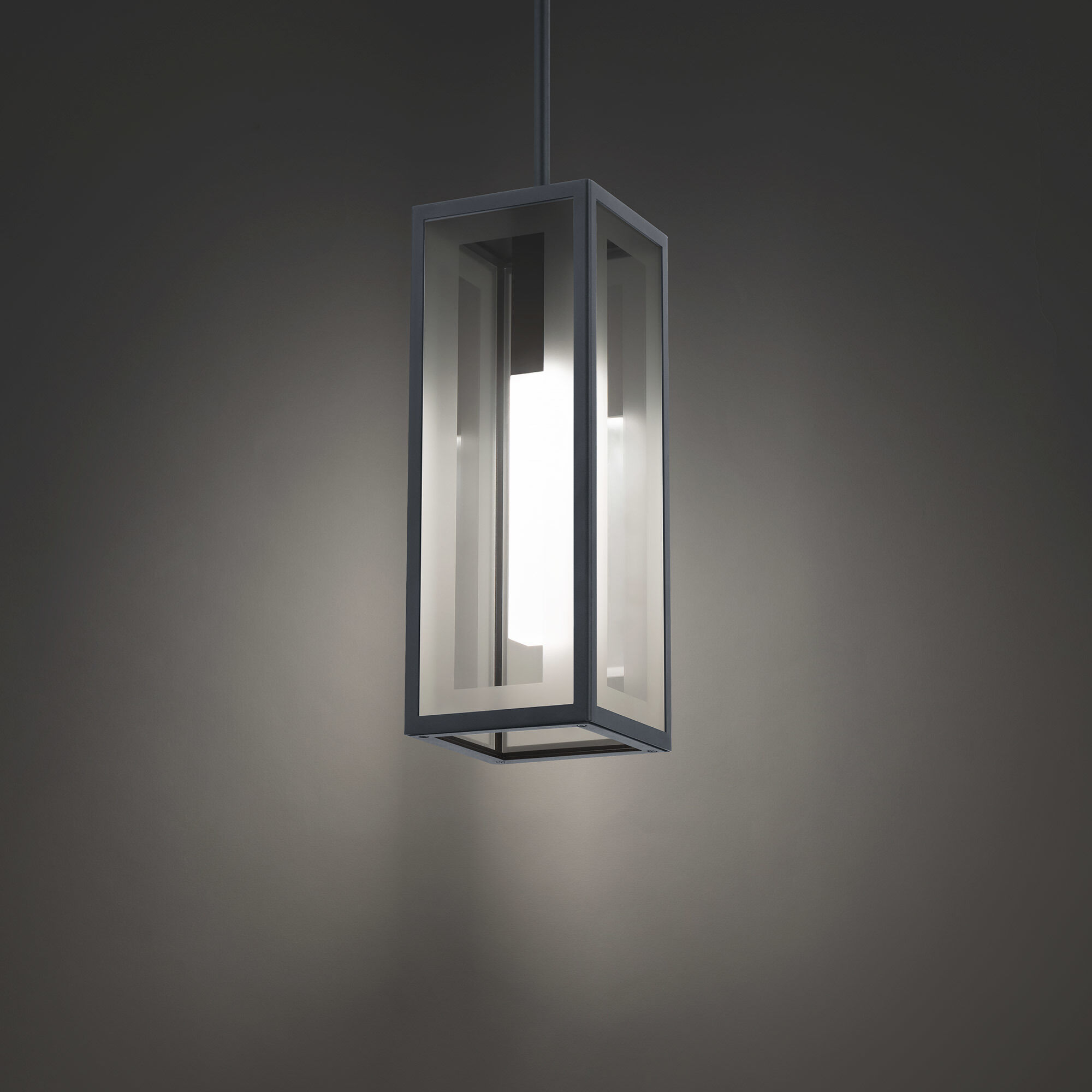 Cambridge 1 Light 5.5 inch Black Outdoor Pendant