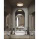 Alora Mood Merida 2 Light 14.88 inch Rattan Flush Mount Ceiling Light