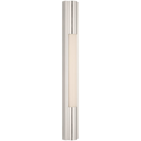 Ian K. Fowler Ellington LED 3 inch Polished Nickel Slimline Bath Light Wall Light