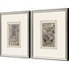 Relic Metallic and Brown and Beige and Neutral Framed Art