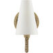 Wallis 1 Light 6.25 inch Natural Wall Sconce Wall Light, Bunny Williams Collection
