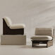 Edwin Beige Slipper Chair