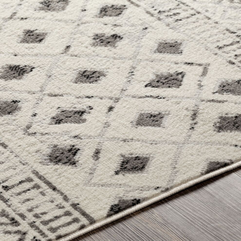 Pisa 108 X 79 inch Charcoal Rug in 7 x 9, Rectangle