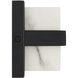 Noah LED 4.75 inch Matte Black Vanity Light Wall Light