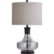 Signature 29 inch 150 watt Mercury Glass Table Lamp Portable Light