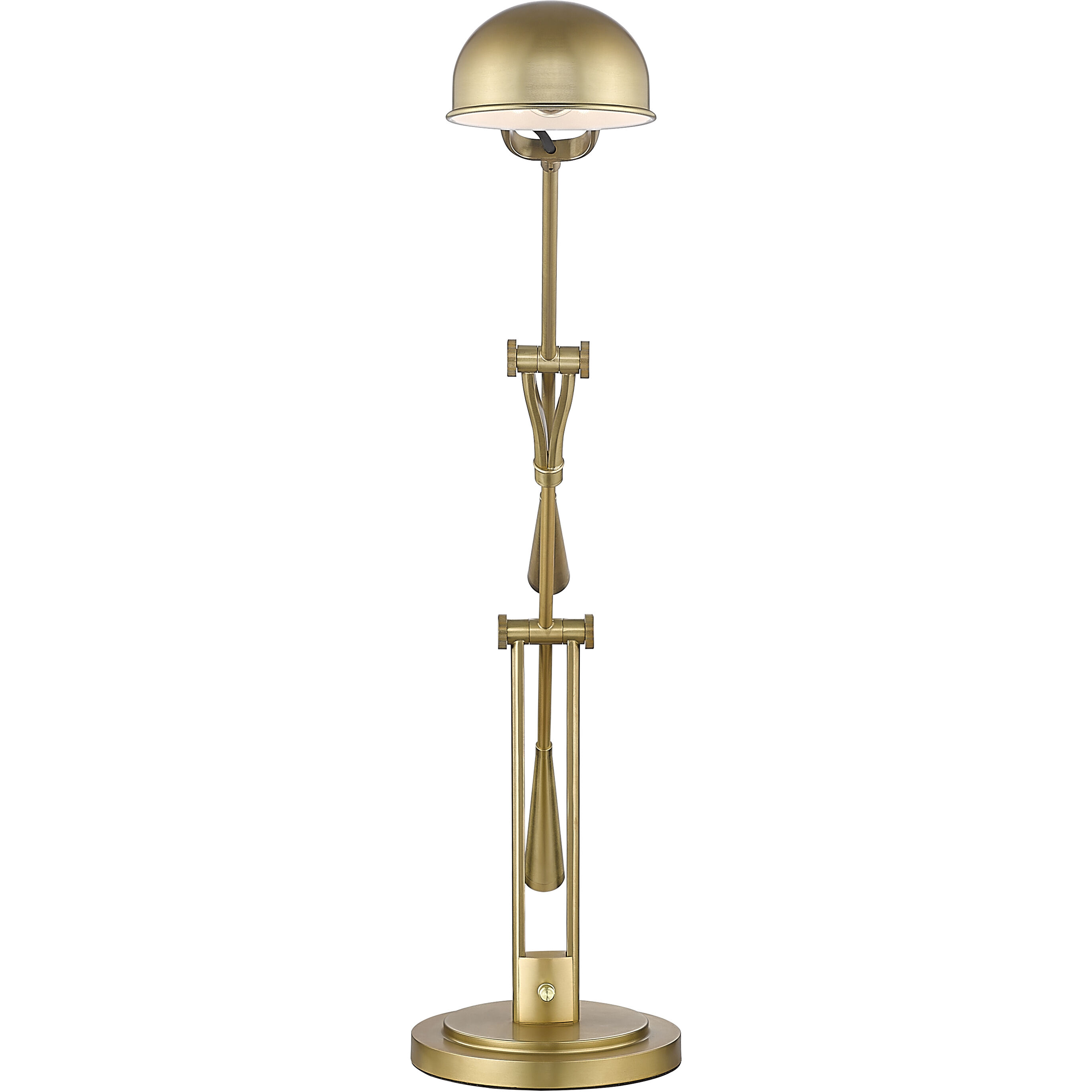 Grammercy Park 51.75 inch 100.00 watt Heritage Brass Table Lamp Portable Light