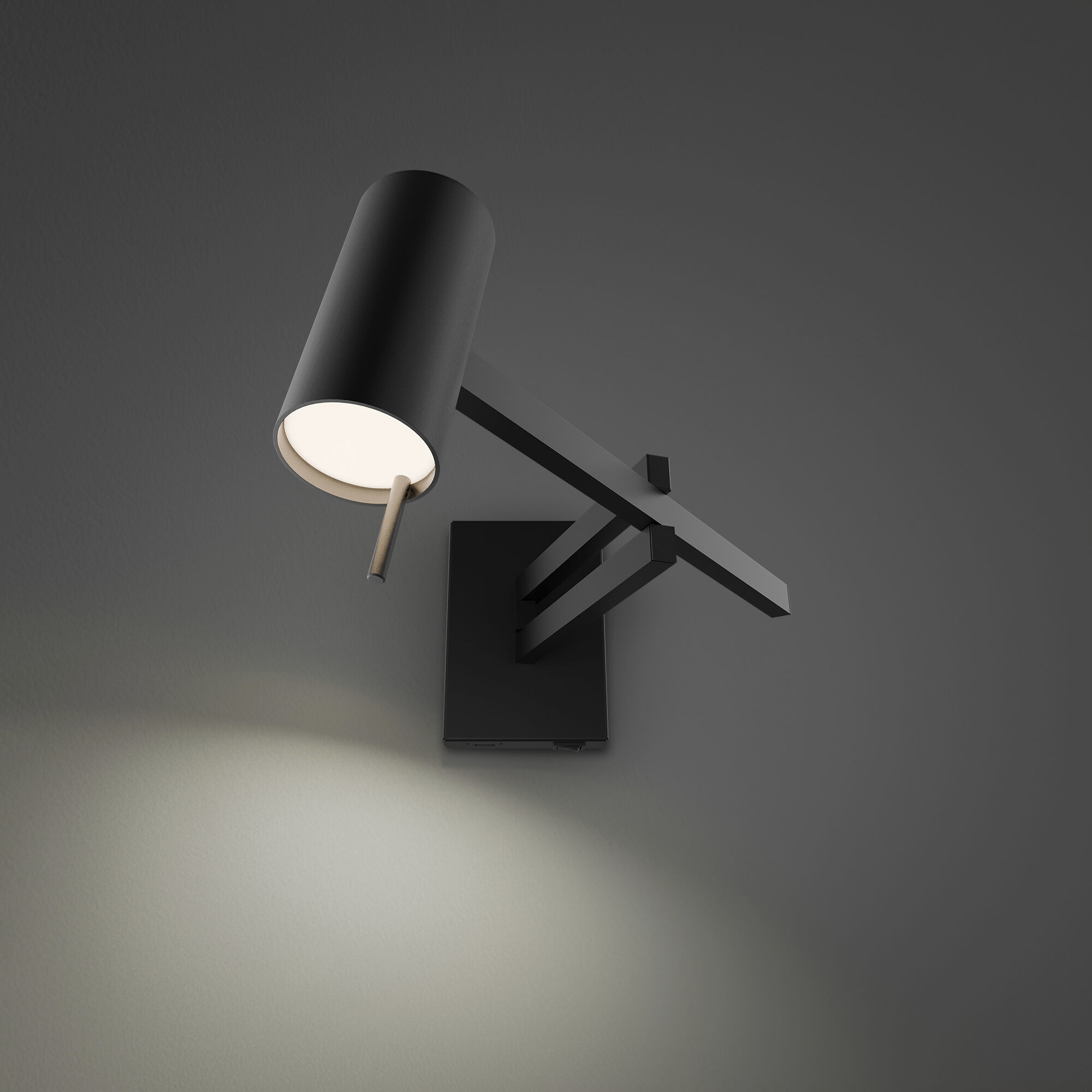 Gavel Indoor Wall Lighting in Black