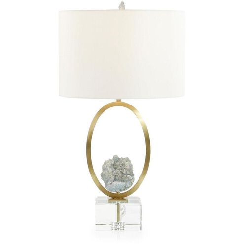 Crystal Geode 27.75 inch Table Lamp Portable Light