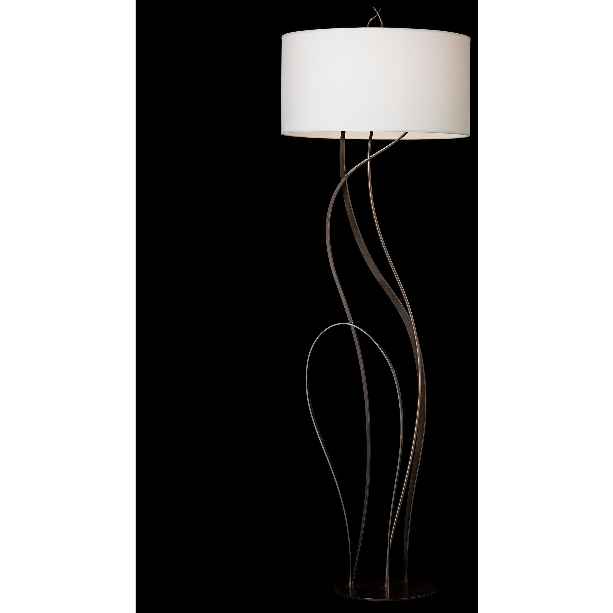 Sway 73.4 inch 100.00 watt Dark Smoke Floor Lamp Portable Light